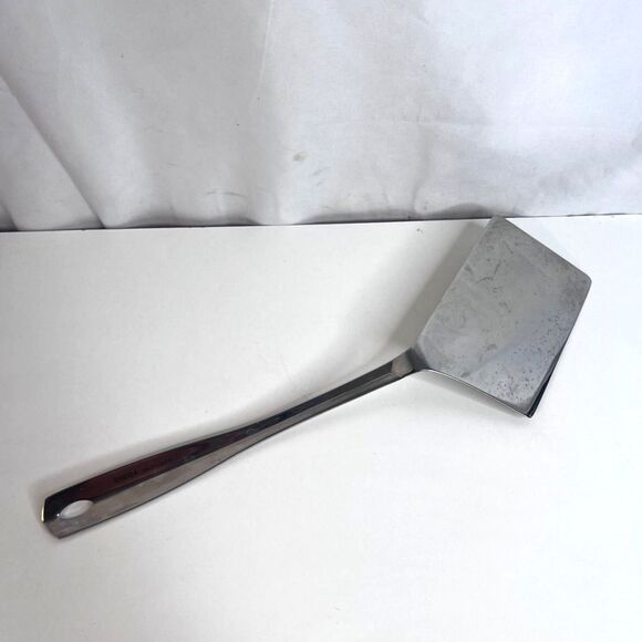 Oneida 18/8 Stainless Steel Lasagna Offset Handle Spatula Flipper Turner 14" - Picture 2 of 11